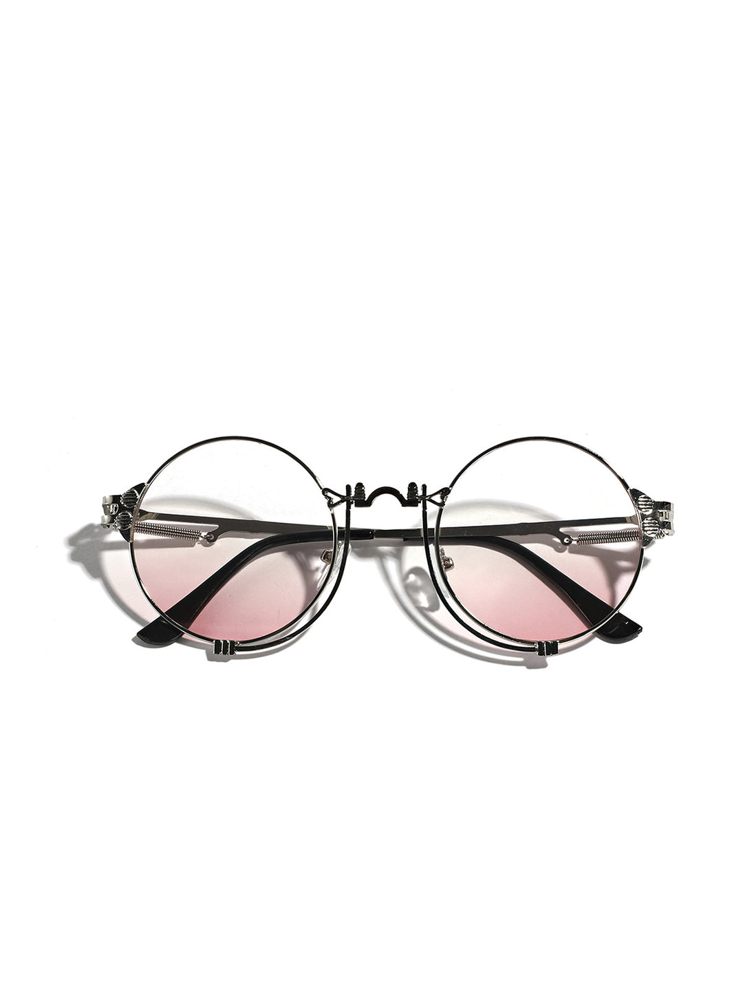 Damen modische runde Sonnenbrille mit hochwertigem Metallrahmen Karnz