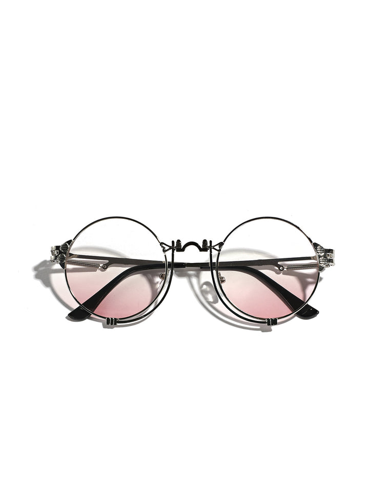 Damen modische runde Sonnenbrille mit hochwertigem Metallrahmen Karnz