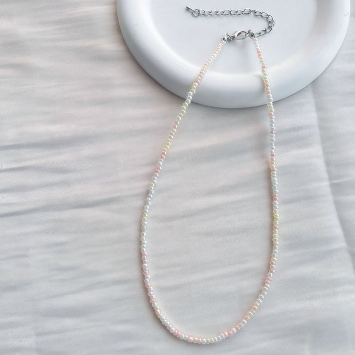 Handgefertigtes Perlen Choker Halsband Karnz