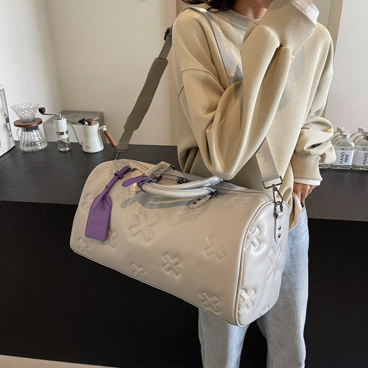 Langlebige Leder Wochenend Reisetasche Karnz
