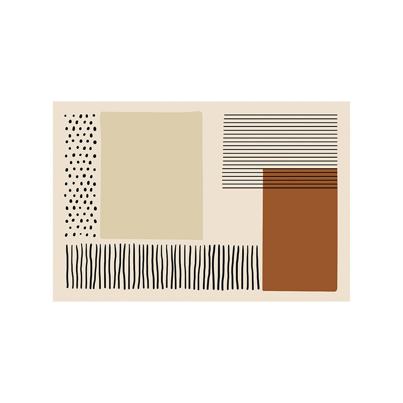 Abstract Geometrisches Design Badmatte Karnz