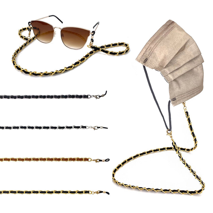 Stylische Brillen Kette Karnz