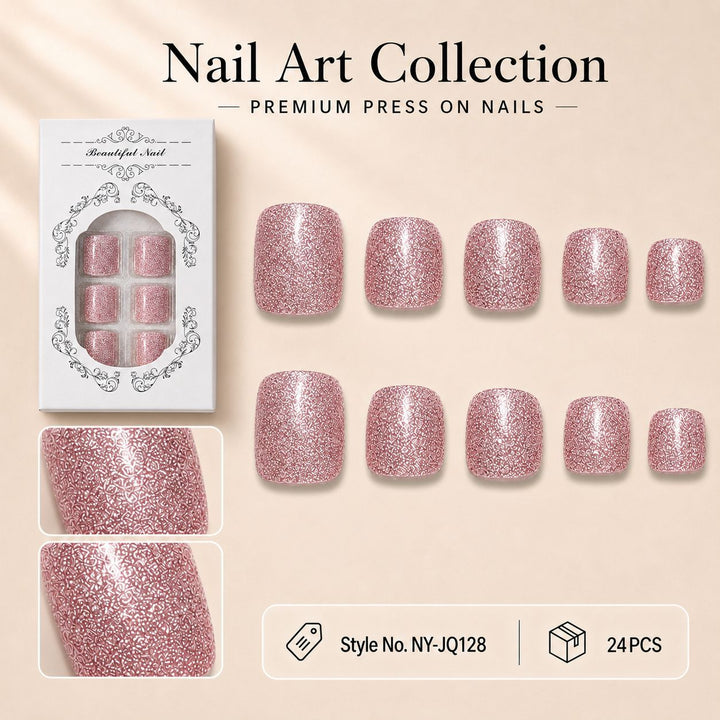 Elegante Premium Nagelkunst Karnz
