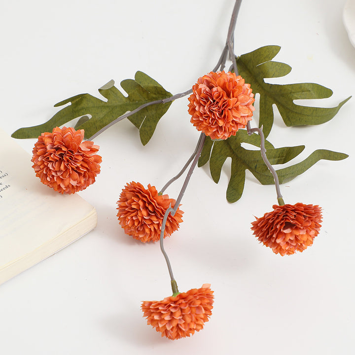 Künstlicher Blütenzweig mit detailreichen Blüten Karnz