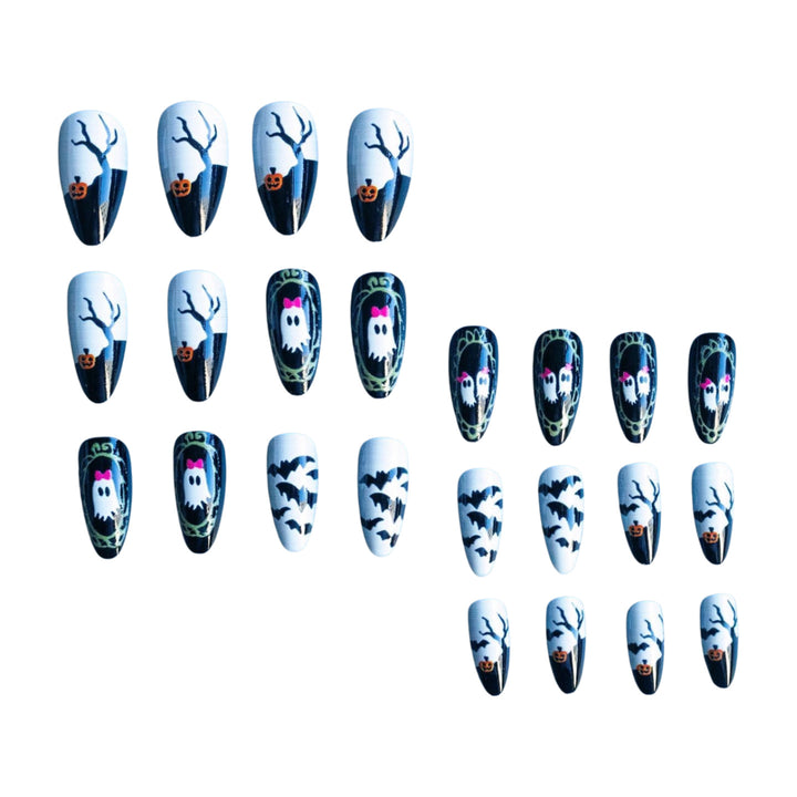 Kreatives Halloween-Themen-Nagelkunst-Set