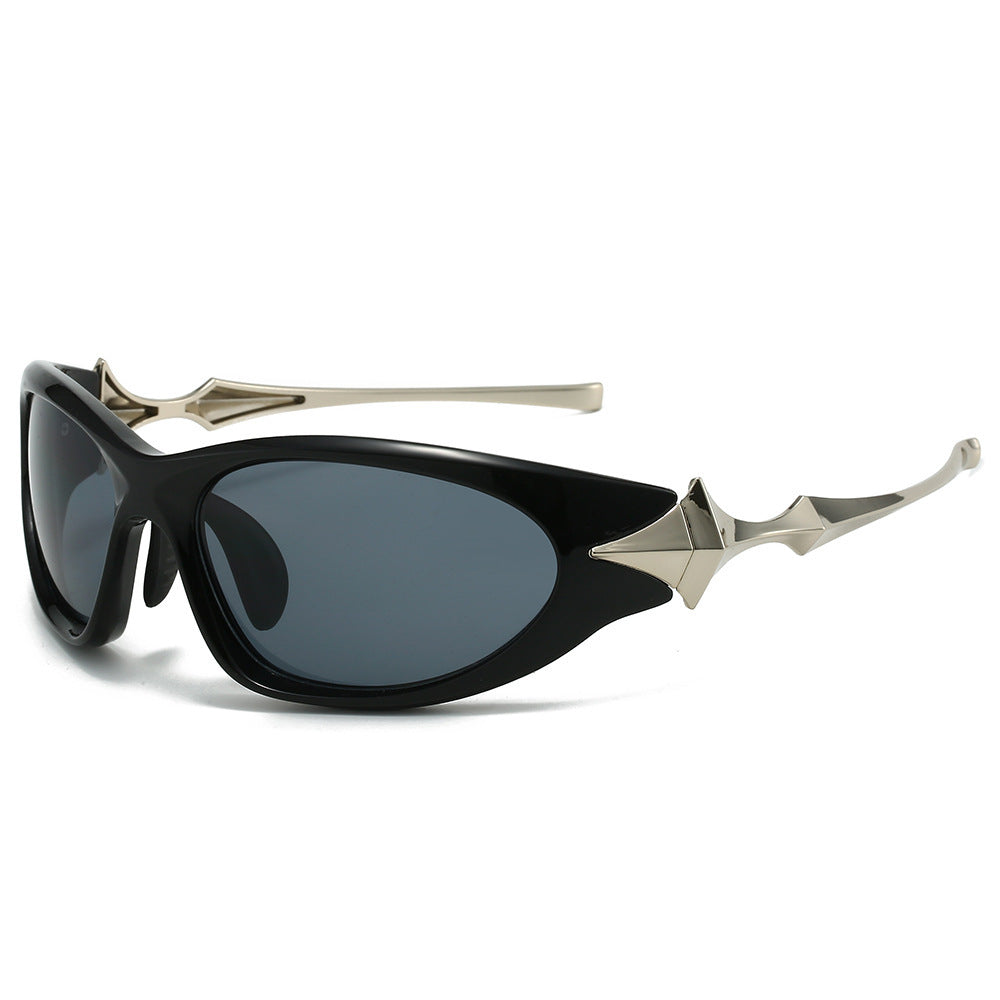 Futuristische Schild Sonnenbrille Karnz