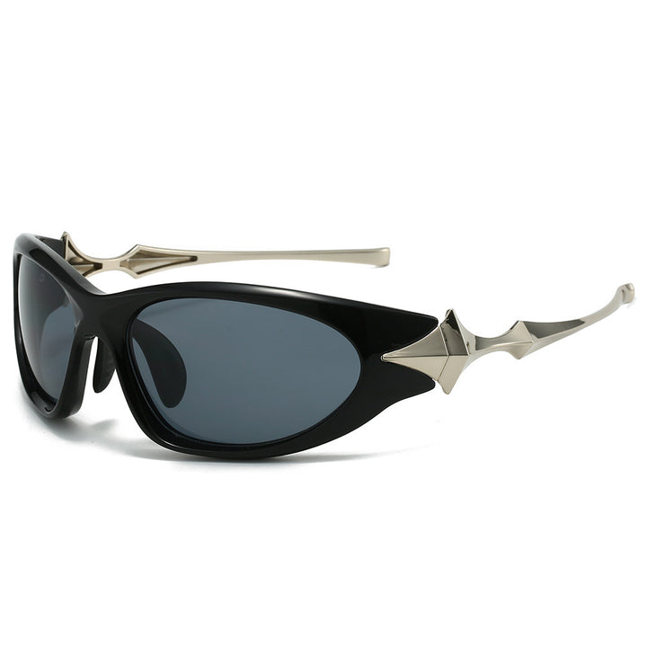 Futuristische Schild Sonnenbrille Karnz