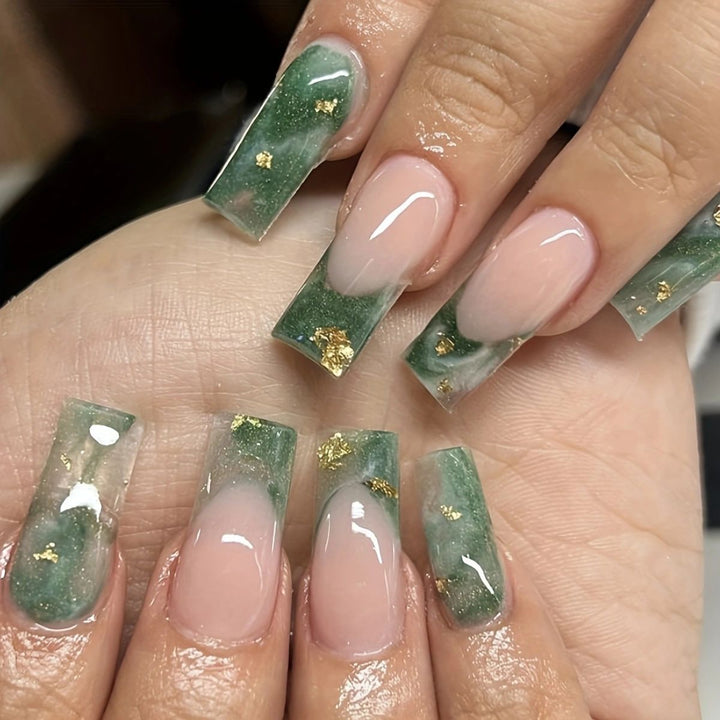 Elegantes Press-On Nagelset Karnz