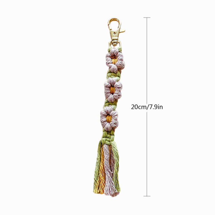Macrame Quaste Schlüsselanhänger Karnz