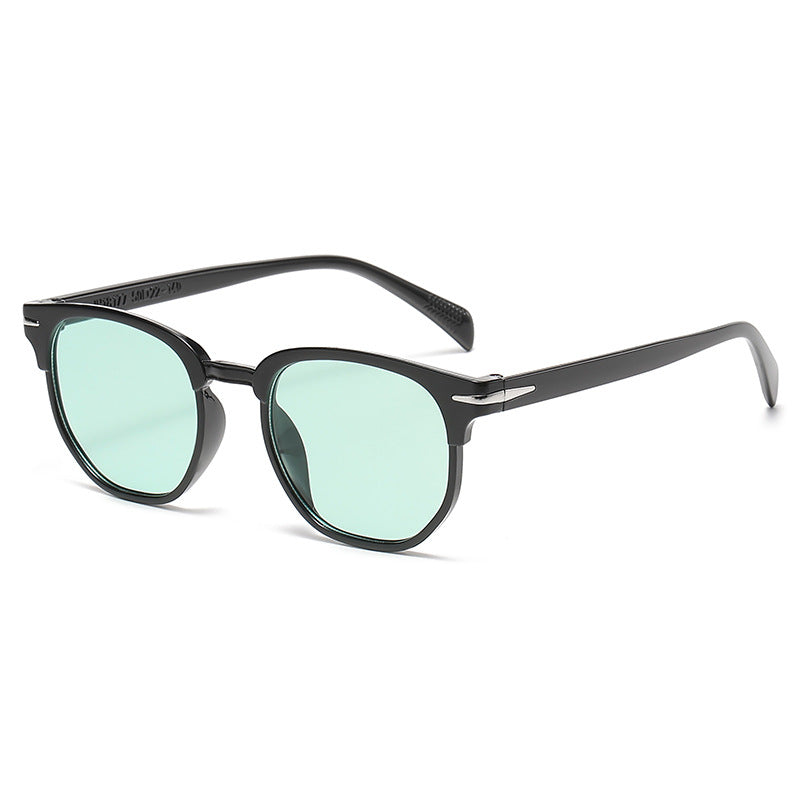 Damen modische Sonnenbrille mit auffälligem Rahmen und polarisierten Gläsern Karnz