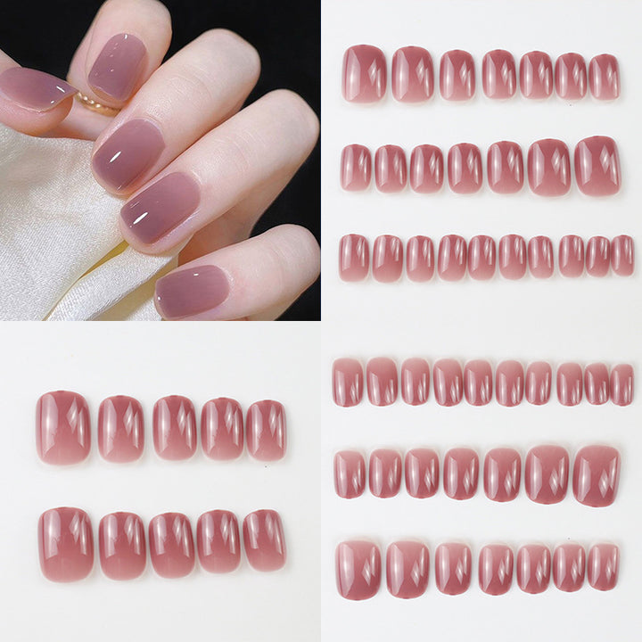 Comfortable Glossy Press-On Nail Kit