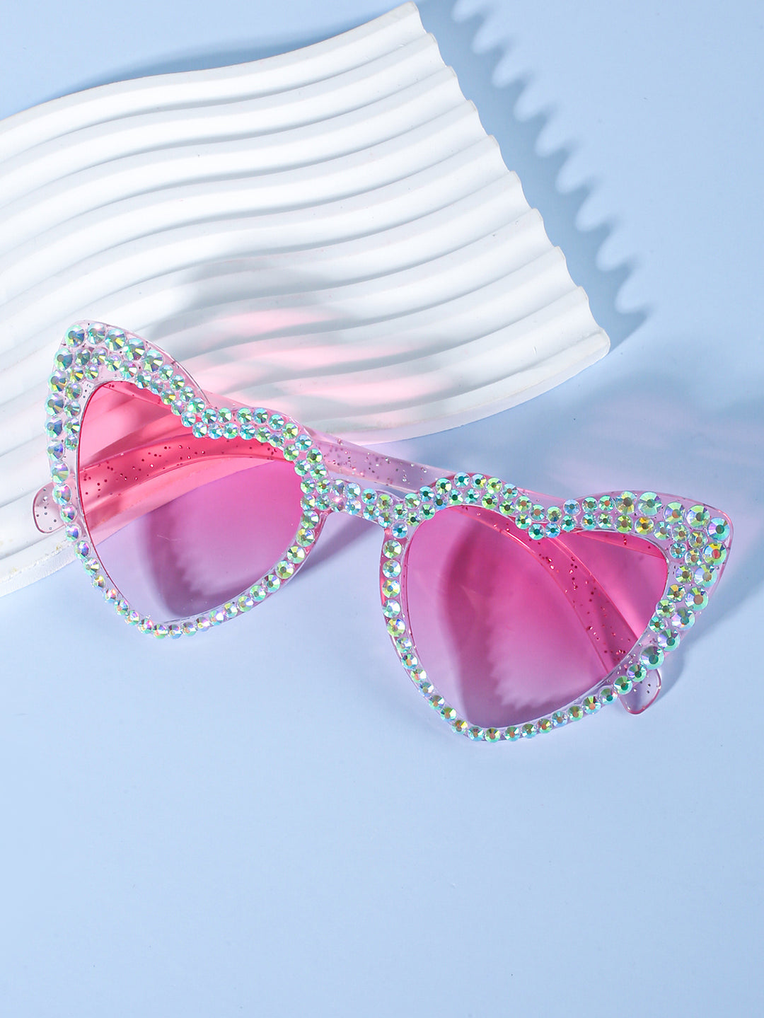 Herzförmige Braut-Sonnenbrille Karnz