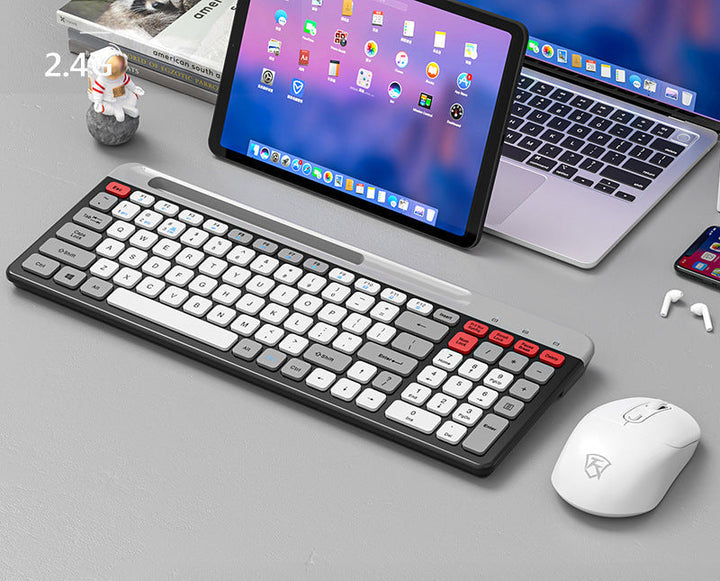 Kabellose Bluetooth-Tastatur mit verstellbarem Ständer Karnz