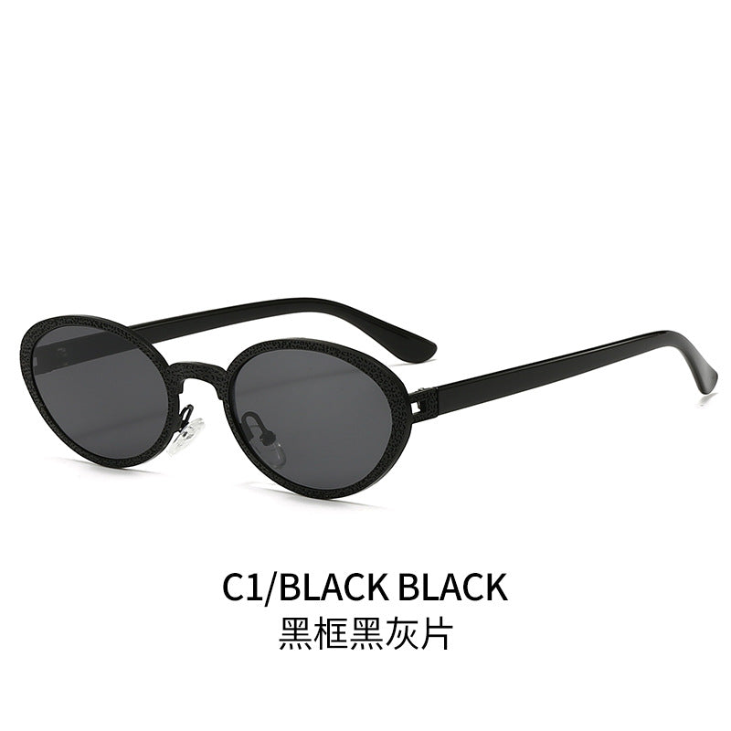 Damen Glamouröse Sonnenbrille mit luxuriösem Schmuckrahmen Karnz