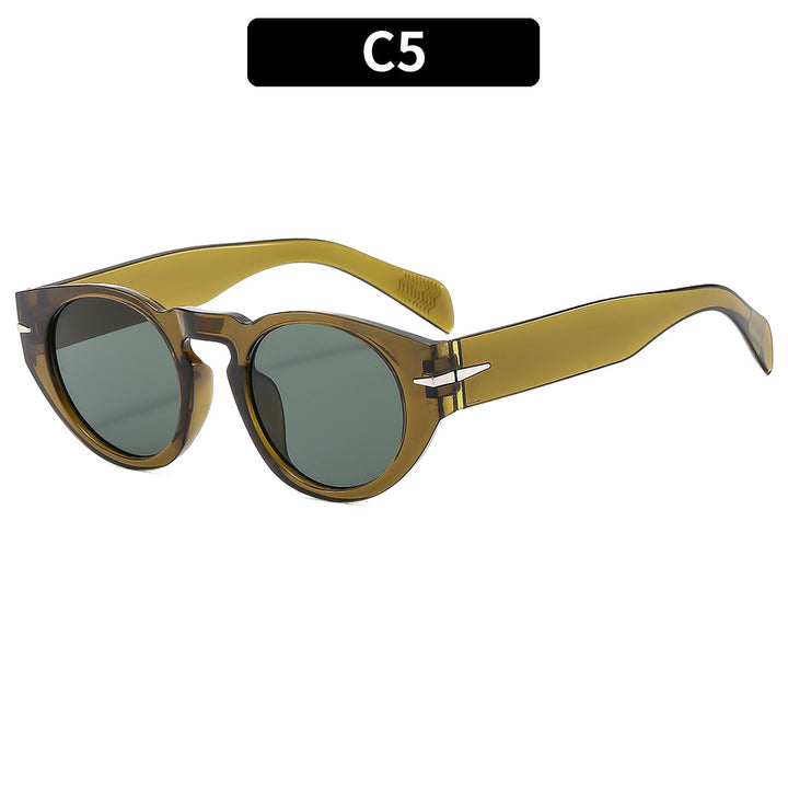 Künstlerische Katzenaugen-Sonnenbrille
