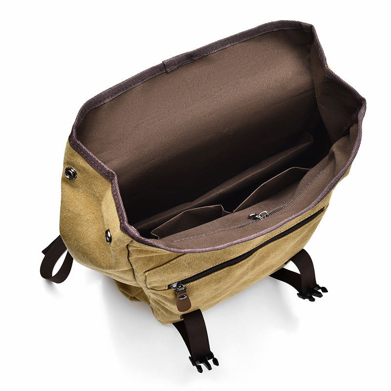 Stilvolle Canvas-Rucksack Karnz