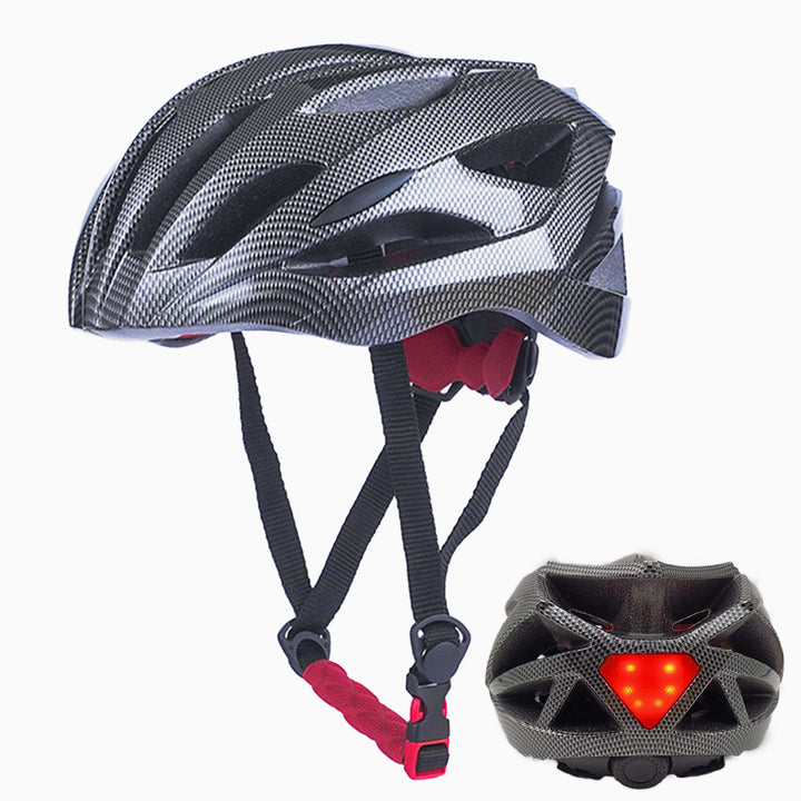 Fahrradhelm mit Led-Rücklicht und Optimaler Belüftung Karnz