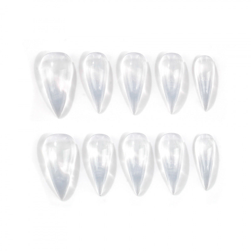 Elegantes Stiletto Press-On Nagelkunst Set