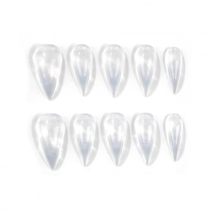 Elegantes Stiletto Press-On Nagelkunst Set