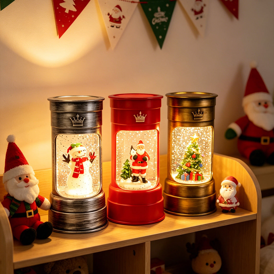 Glitzernde Weihnachtslaterne Karnz