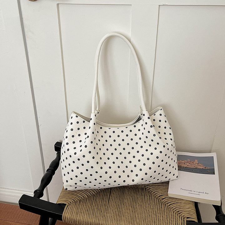 WoChic Polka Dot Schultertasche Karnz