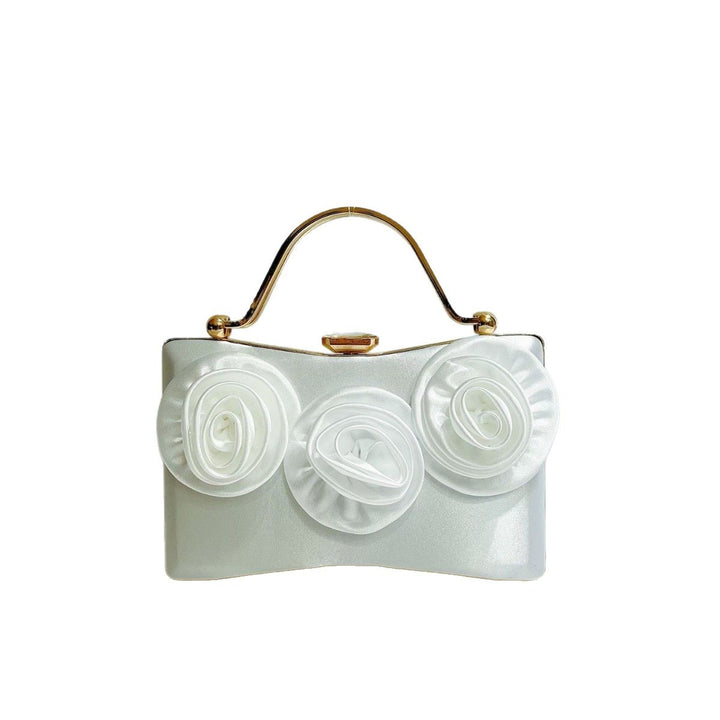 Dekorative, floral-verzierte Abendhandtasche