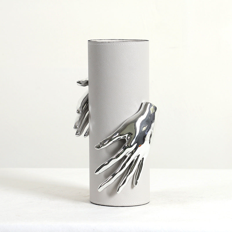 Moderne Skulpturale Handvase