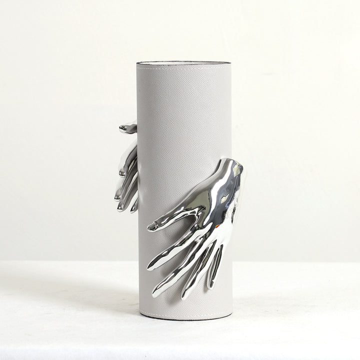 Moderne Skulpturale Handvase