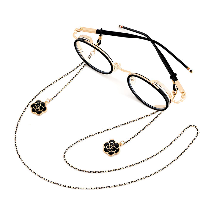 Elegante geometrische Brillenchnur Karnz