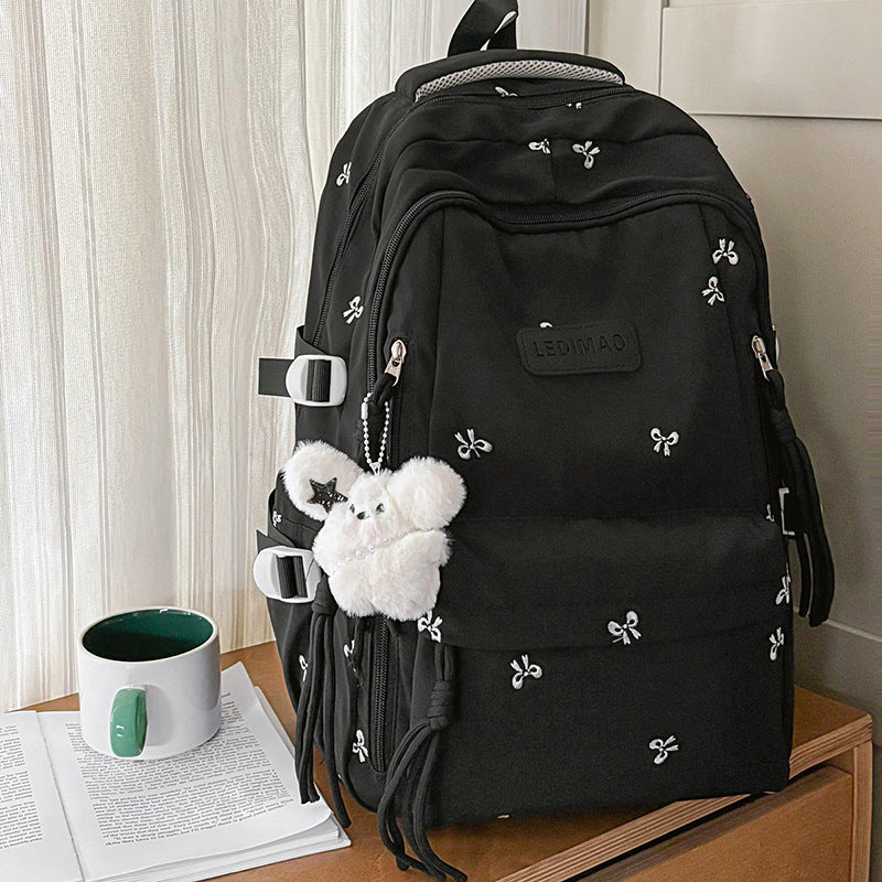 Leichtgewicht Gestickter Schulrucksack