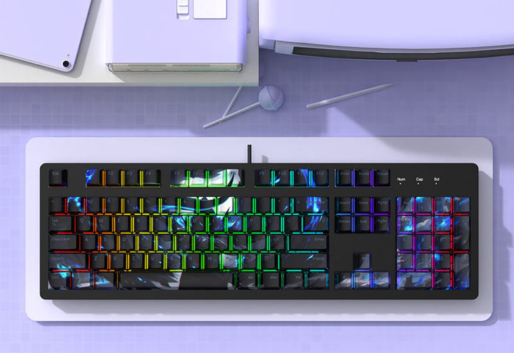 Künstlerisch Themed Mechanische Tastatur Karnz