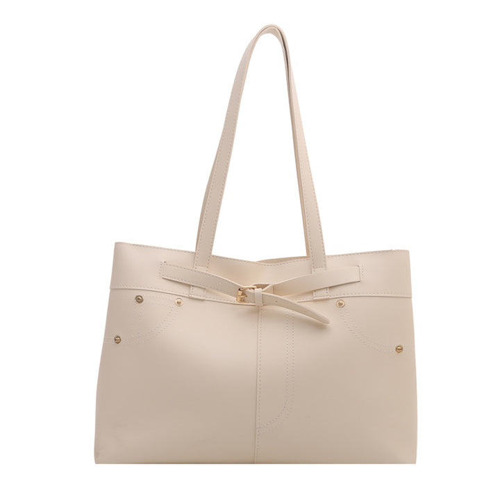 Chic Faux Leder Tote Bag