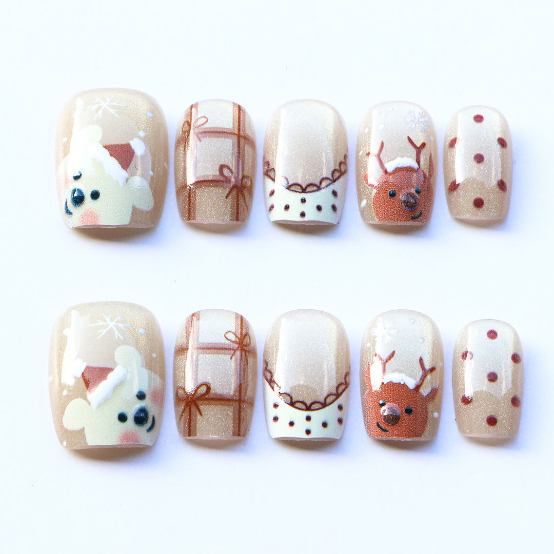 Festliches Themen-Nagelkunst-Design-Set