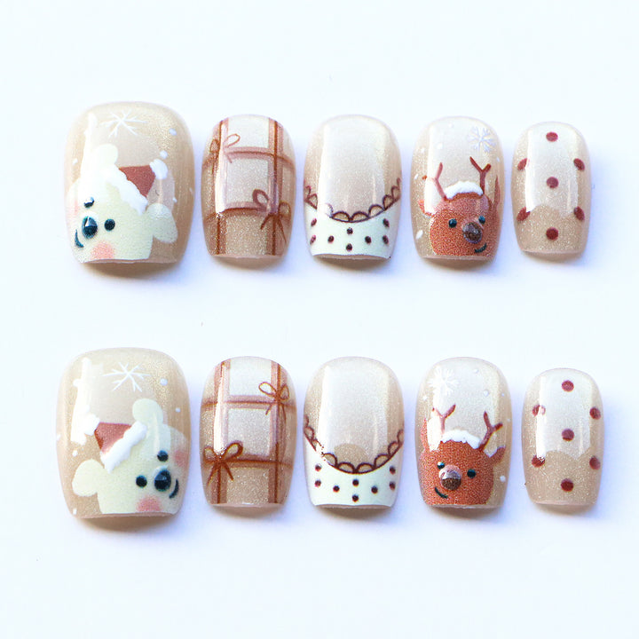Festliches Themen-Nagelkunst-Design-Set