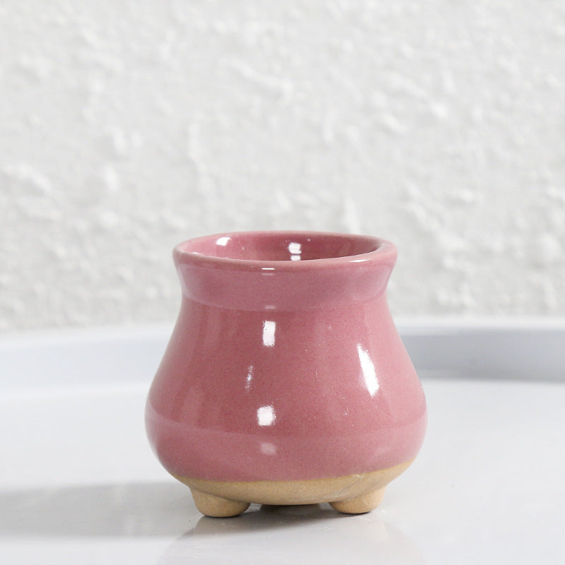 Miniatur Dekorativer Blumentopf Karnz