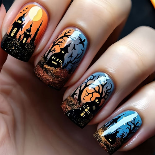 Spooky Halloween Nagelkunst Set Karnz