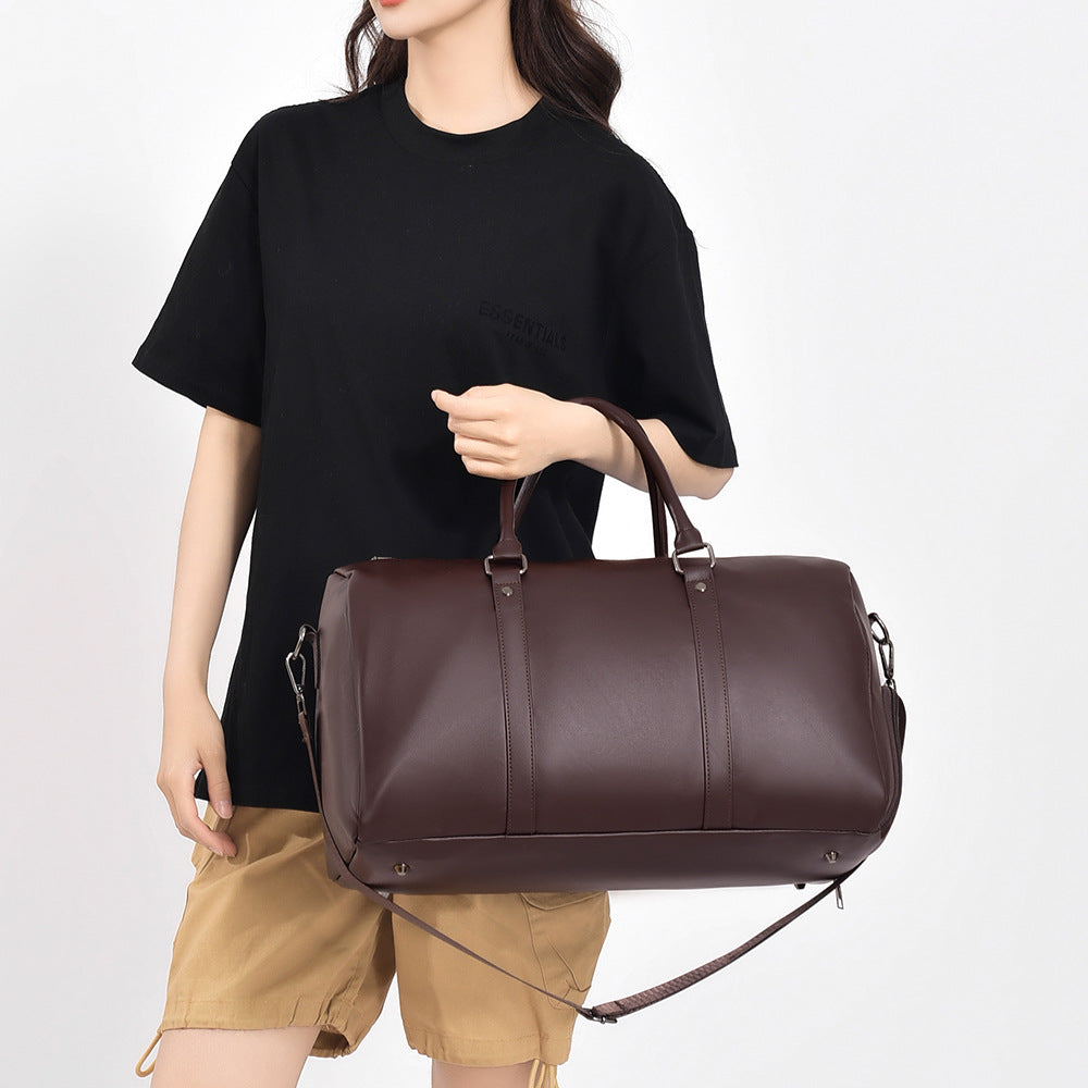 Premium Leder Reise Duffle Bag Karnz
