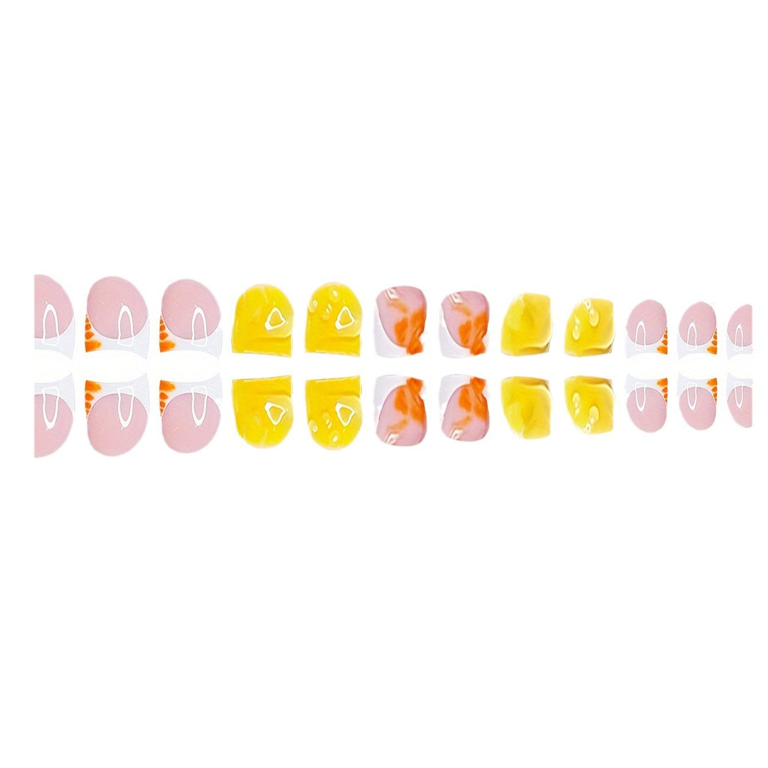 Tropisches Florales Nail Art Set Karnz