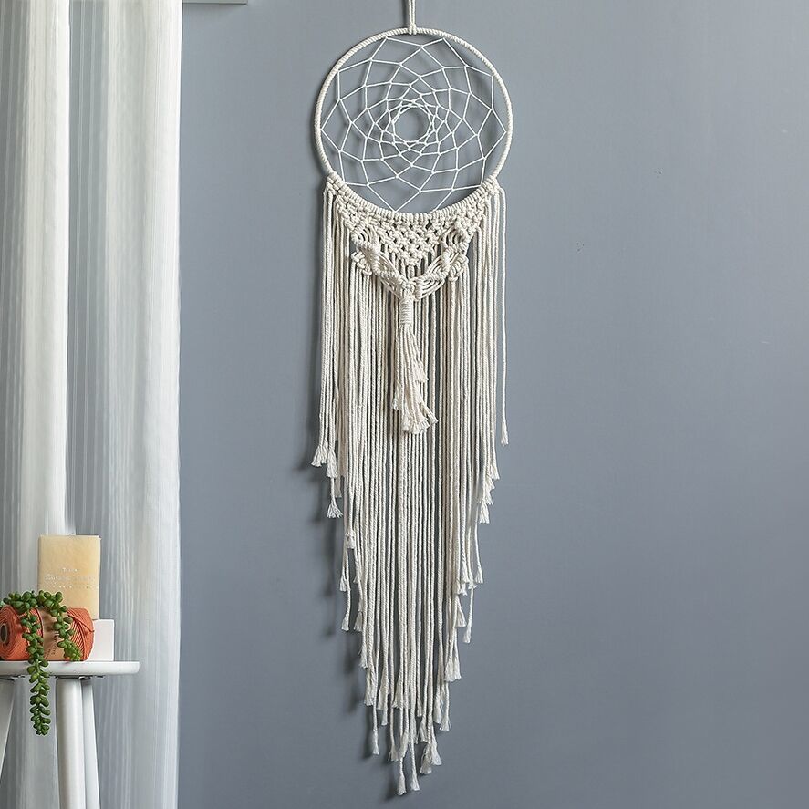 Macramé Traumfänger Wandbehang Karnz