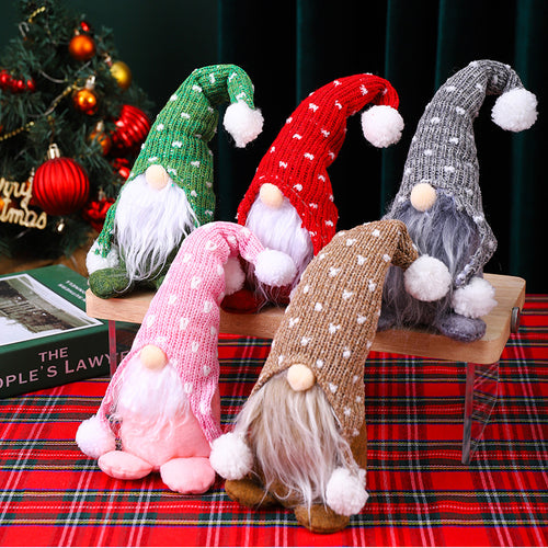 Dekorative Weihnachtsgnom Figur Karnz