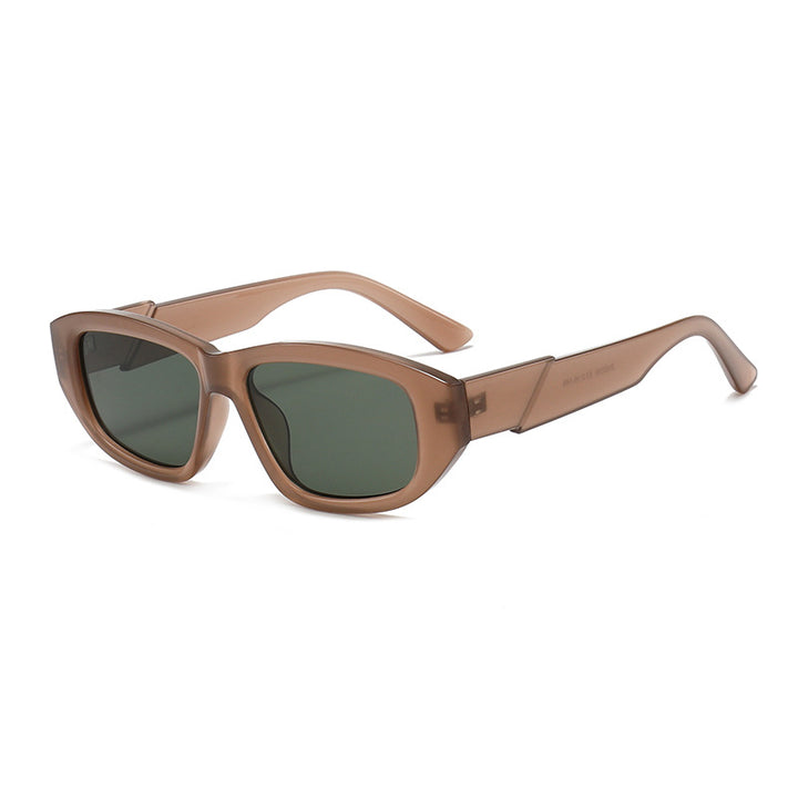 Retro-inspirierte kantige Sonnenbrille Karnz