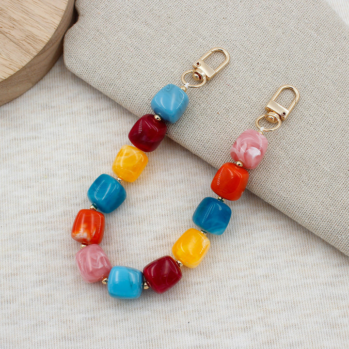 Chunky Beaded Brillen Kette Karnz