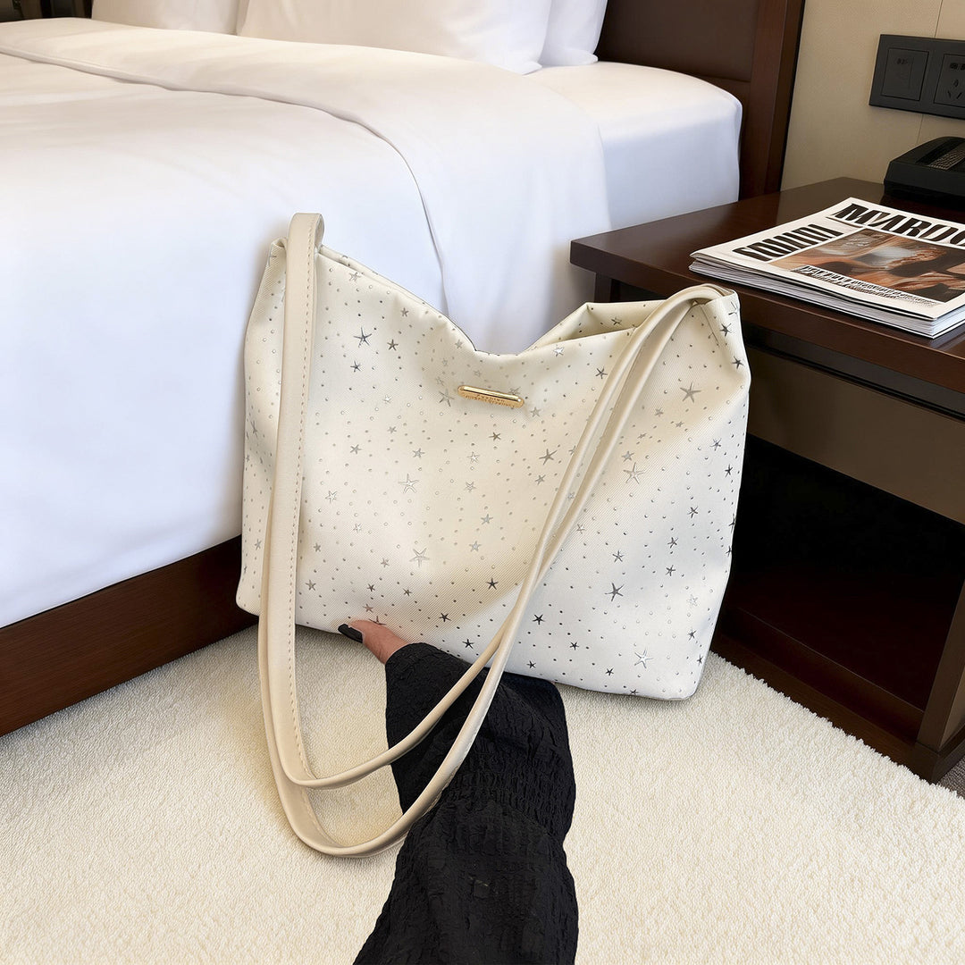 WoStylish Star-beschmückte Hobo-Tasche Karnz