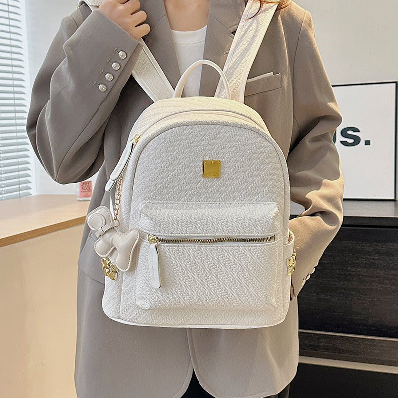 Trendy Texturierte Moderne Rucksack