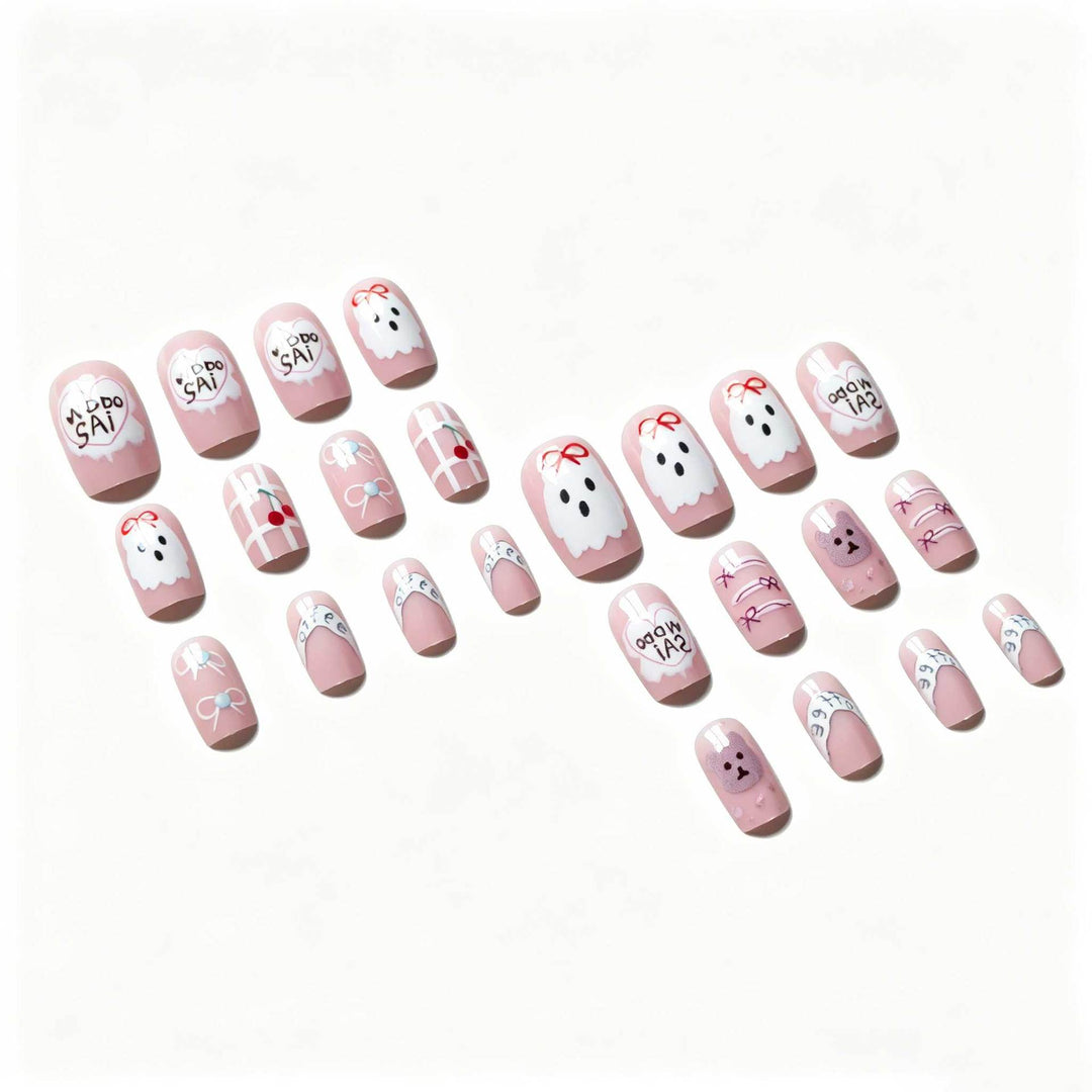 Verspielt Charakter Nagelkunst