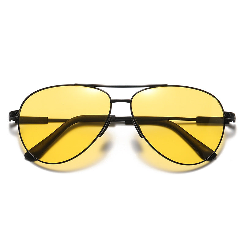 Damen Fototropische Piloten-Sonnenbrille mit anpassbaren Gläsern Karnz