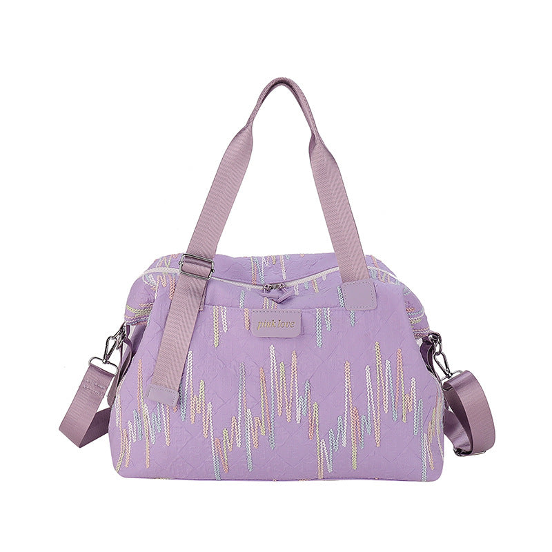Chic Textured Reise Duffle Bag Karnz