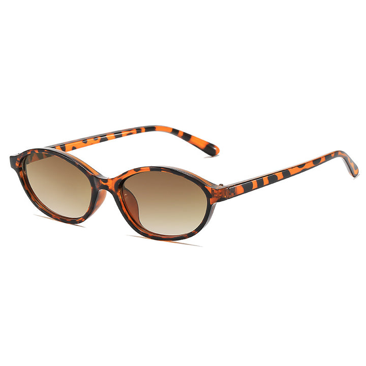 Elegante Vintage-inspirierte ovale Sonnenbrillen Karnz