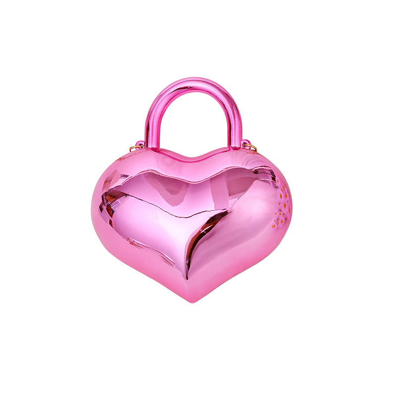 Damen Herzförmige Handtasche Karnz