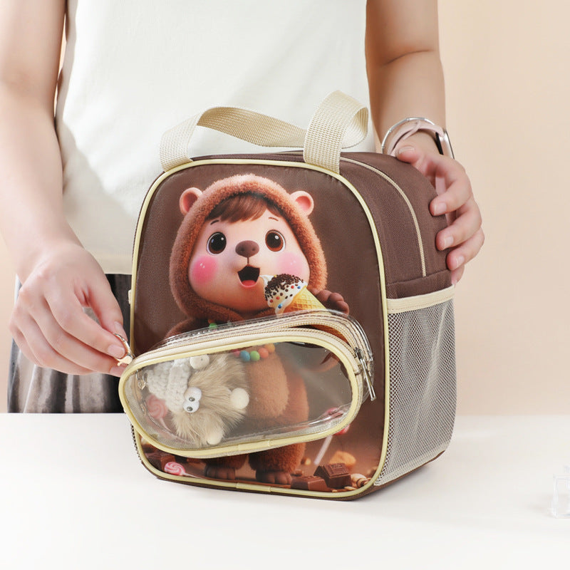 Themen Katzen Mittagessen Tasche Karnz